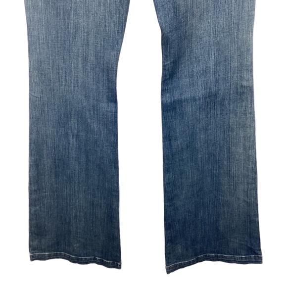 Michael Kors Selma Flare Denim Jeans Size 4 Long‎ Inseam Tall Jeans - Picture 8 of 10